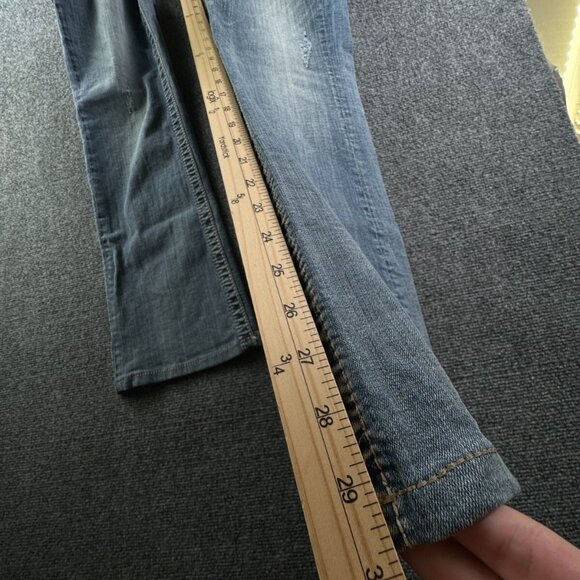 Miss Me Signature Boot Embellished Jeans Size 30x34 JP5853B2 Urban Cotton Blend - Picture 8 of 16